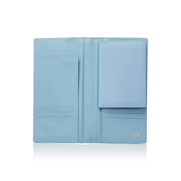 Blue Travel Folder