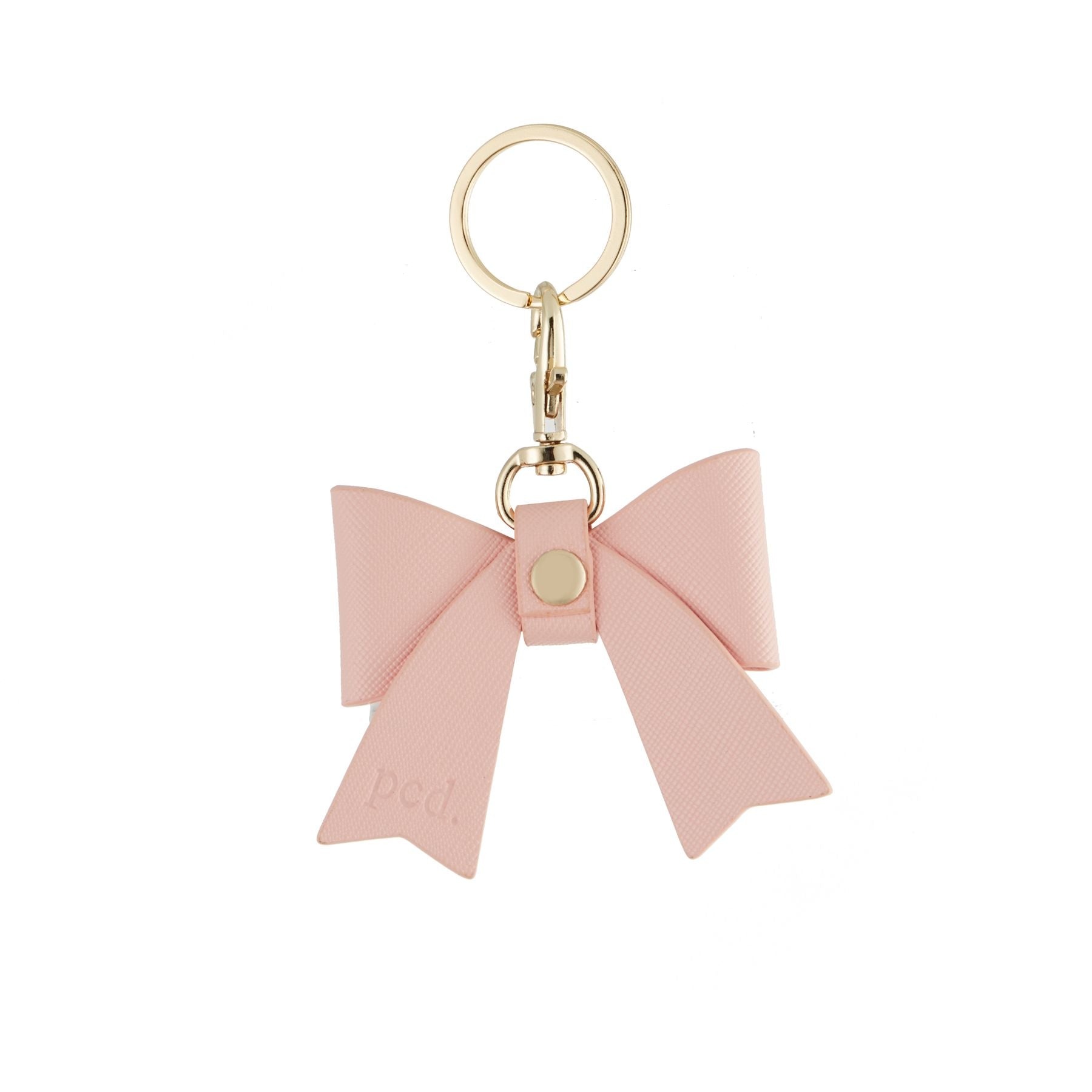 Pink Bow Keychain