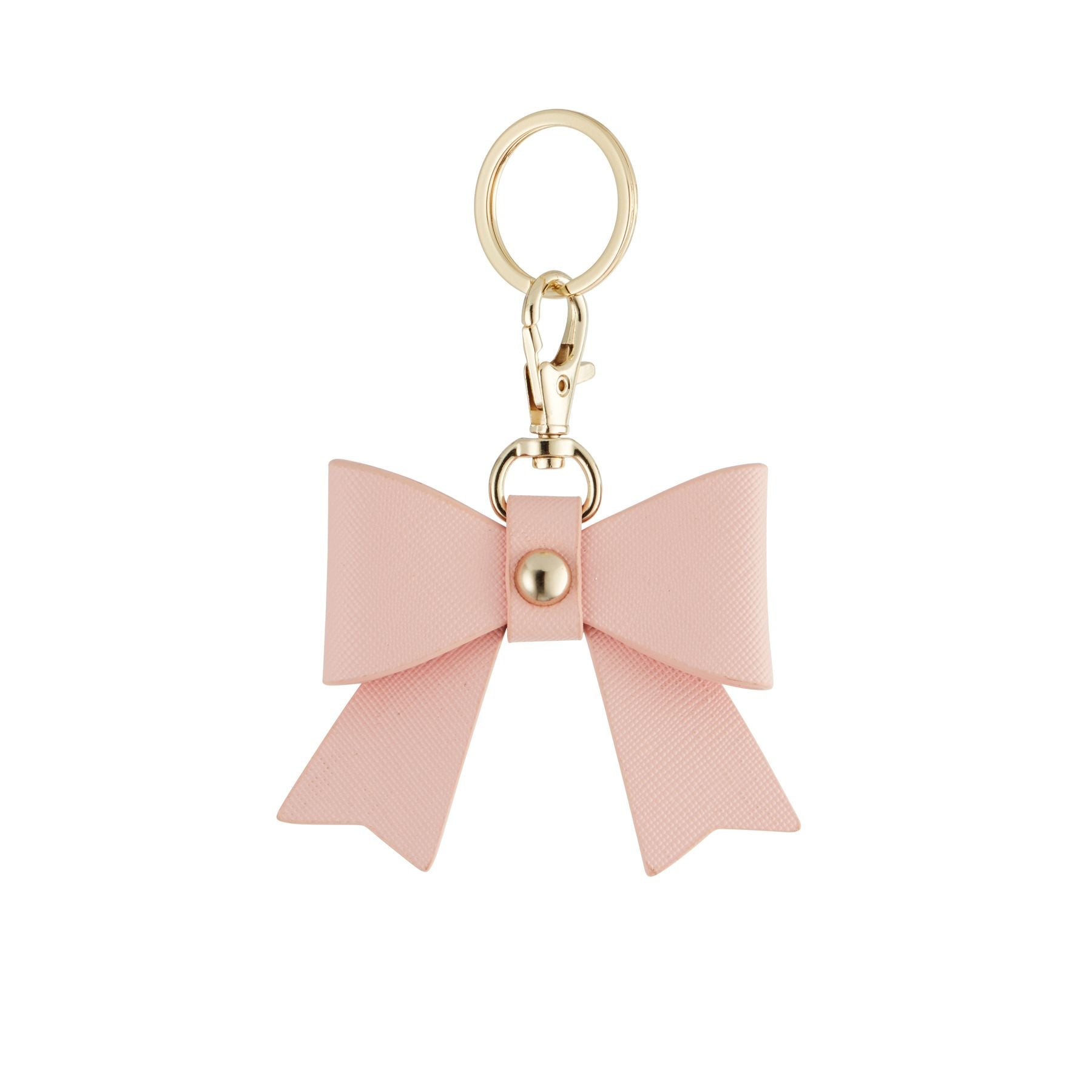 Pink Bow Keychain