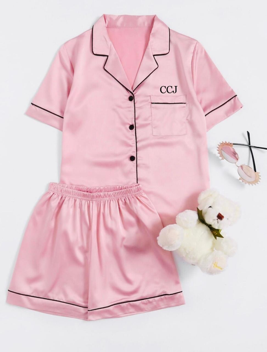 Ladies light Pink PJ sets