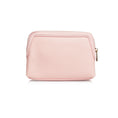 Load image into Gallery viewer, Pink Personalized Makeup Bag with bow embellishment 
