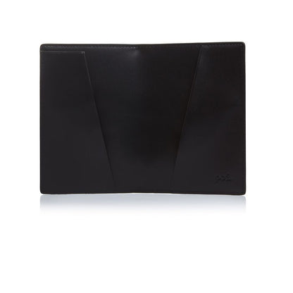 Black Passport Holder and Luggage Tag Set