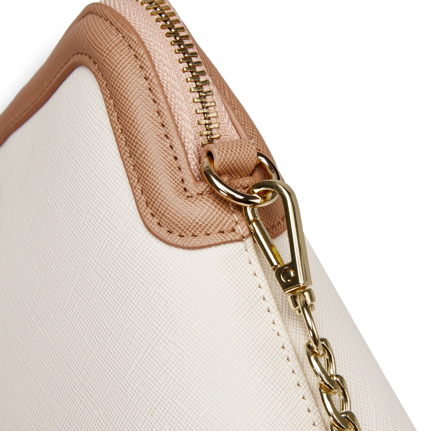 Vanilla Dome Shaped Crossbody Bag