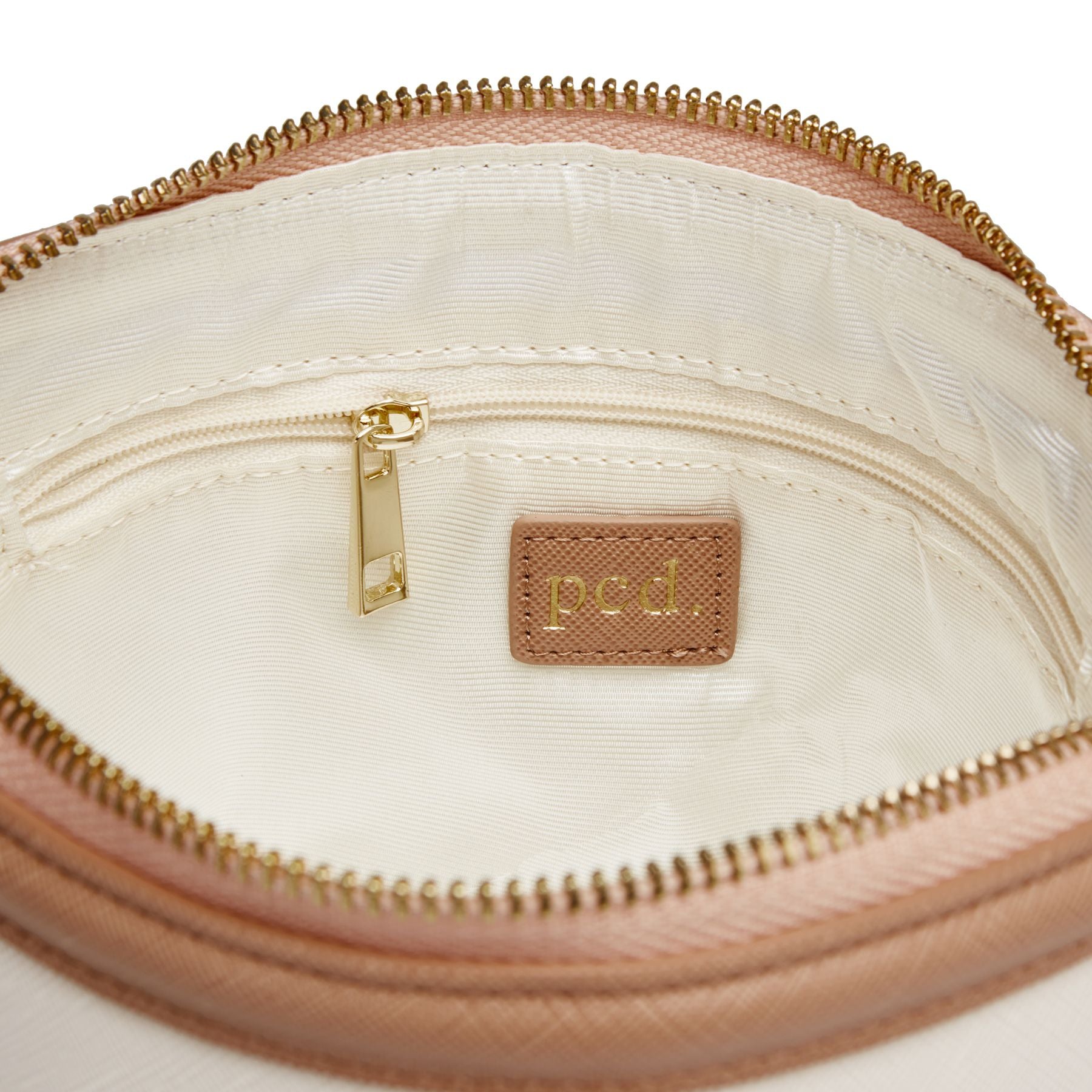 Vanilla Dome Shaped Crossbody Bag