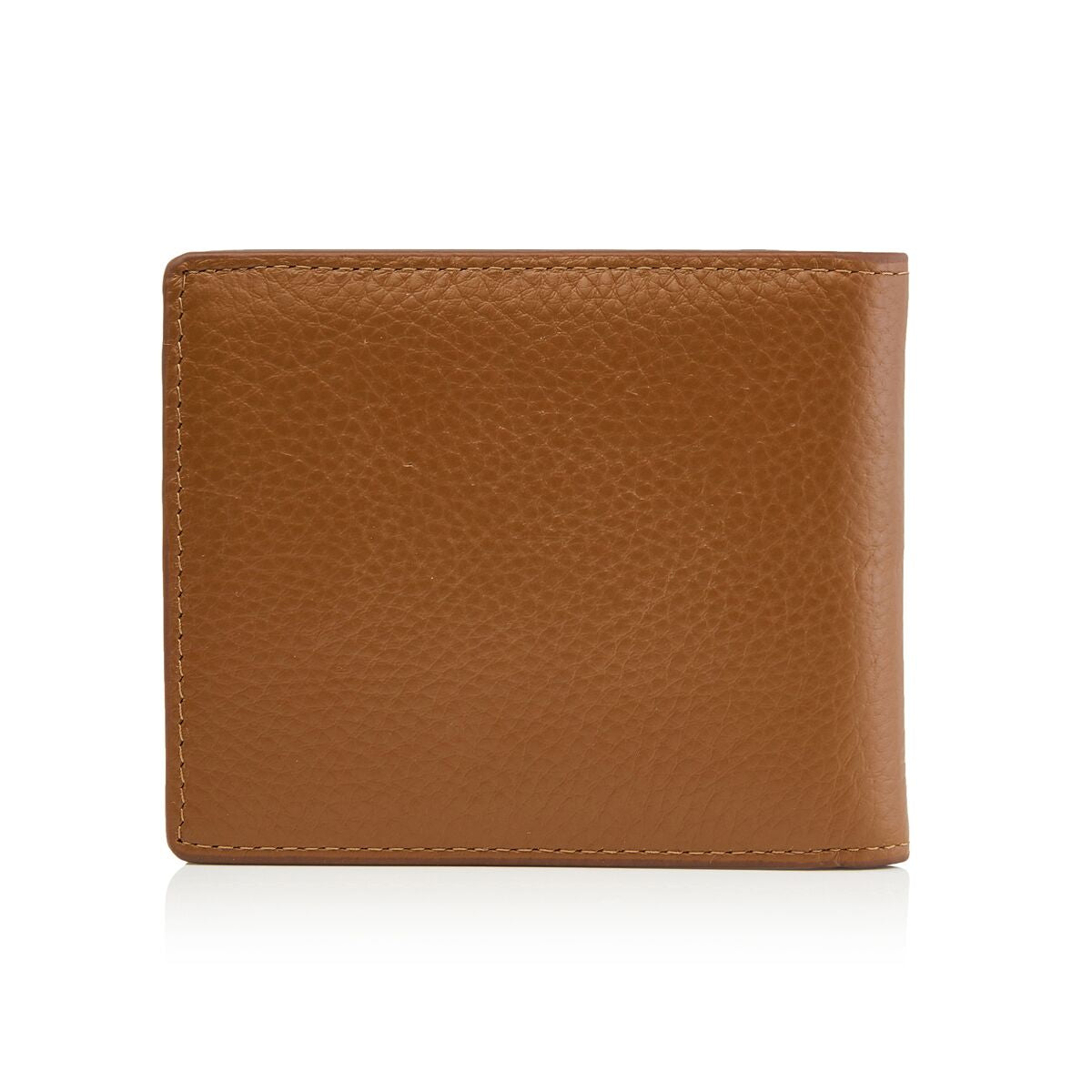 Men's Pebbled Tan Bifold Wallet