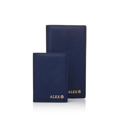 Navy Travel Folder