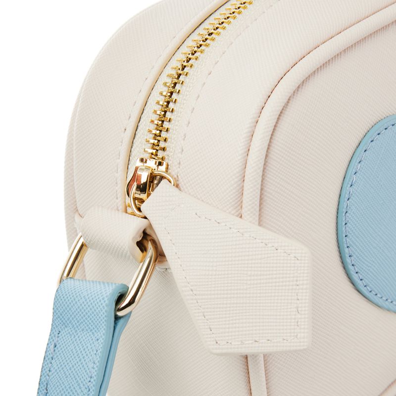 Kids Mini Personalized  Heart Crossbody Bag - Baby Blue