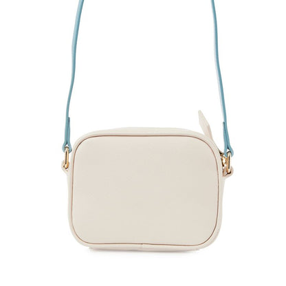 Kids Mini Personalized  Heart Crossbody Bag - Baby Blue