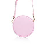 Pink Mini Circular Bag