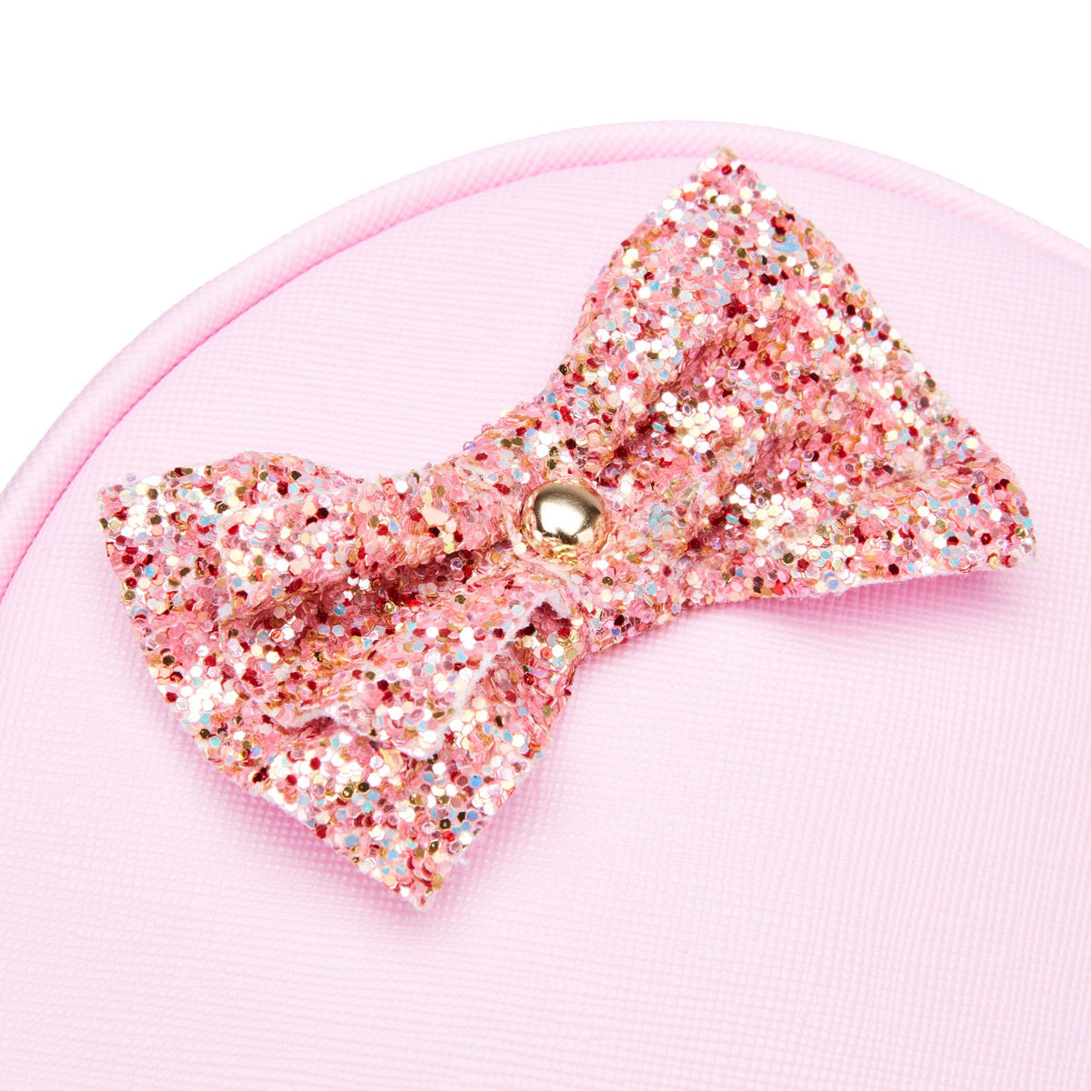 Kids Pink Personalized Mini Circular Bag