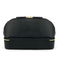 Load image into Gallery viewer, Black Makeup Bag with Jewelry Box
