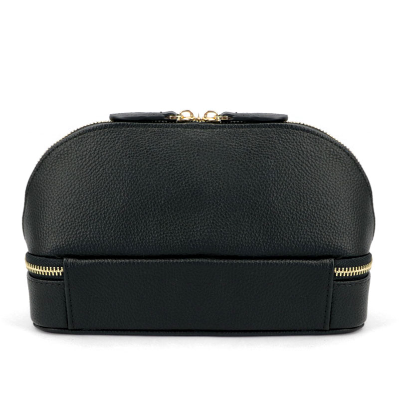 Black Makeup Bag with Jewelry Box