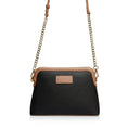 Load image into Gallery viewer, Black Dome Shaped Crossbody Bag
