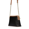 Load image into Gallery viewer, Black Dome Shaped Crossbody Bag
