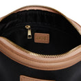 Load image into Gallery viewer, Black Dome Shaped Crossbody Bag
