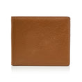 Load image into Gallery viewer, Men's Pebbled Tan Bifold Wallet
