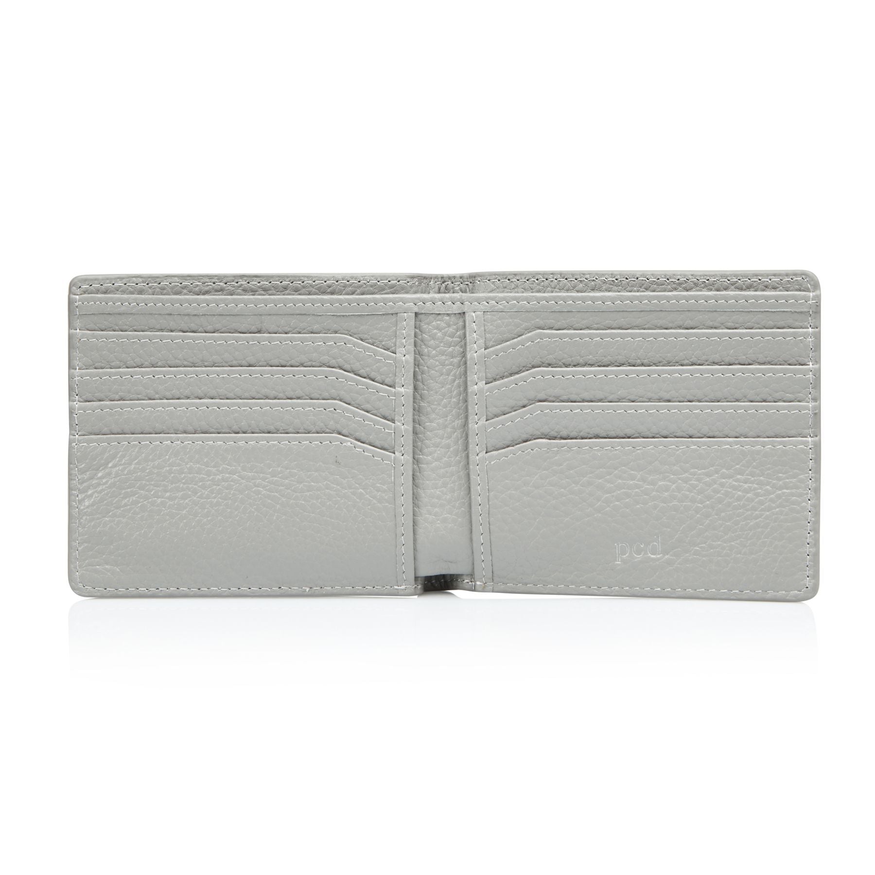 Men's Personalized Artic Grey Wallet 