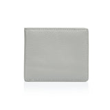 Men's Pebbled Artic Grey Bifold Wallet