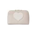 Load image into Gallery viewer, Nude X Large Heart Design Makeup Bag
