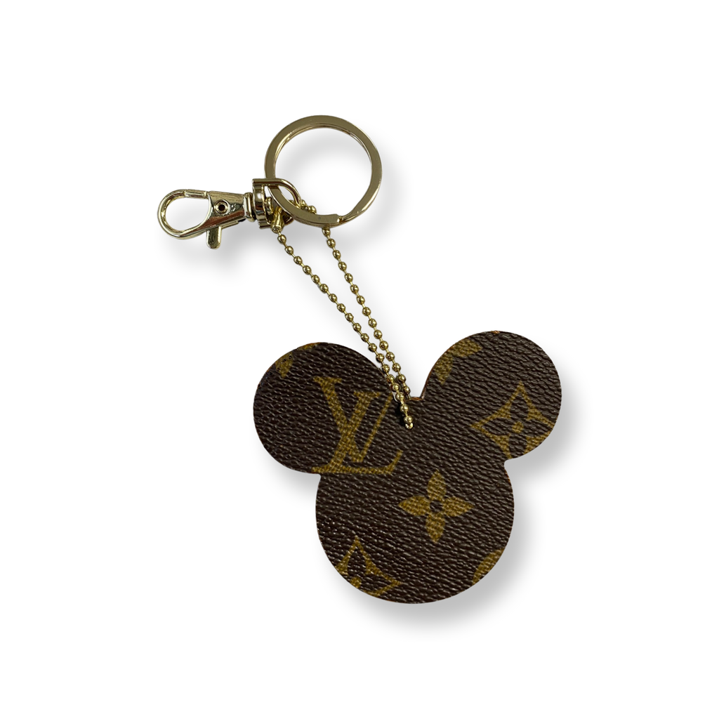 lv mickey mouse keychain