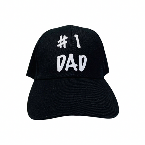 Personalized Fathers Day Cap ( #1 Dad)
