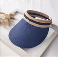 Load image into Gallery viewer, Personalized Navy Sun Visor
