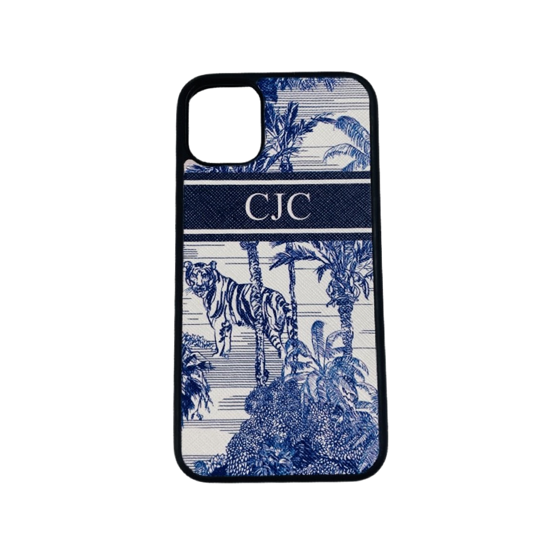 Navy Wild Island Phone Covers