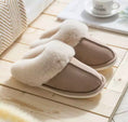 Load image into Gallery viewer, Men's Monogrammed Slippers - Taupe
