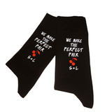 Men's Personalized Valentine's Day Socks - Perfect Pair