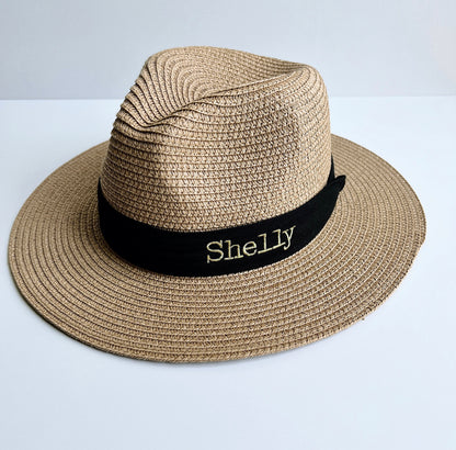 Fawn Personalized Fedora Hat
