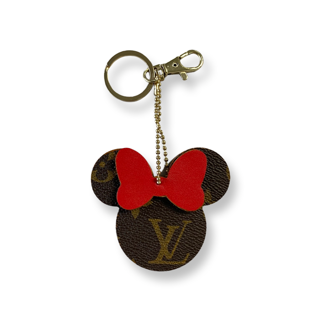 vuitton minnie mouse keyring