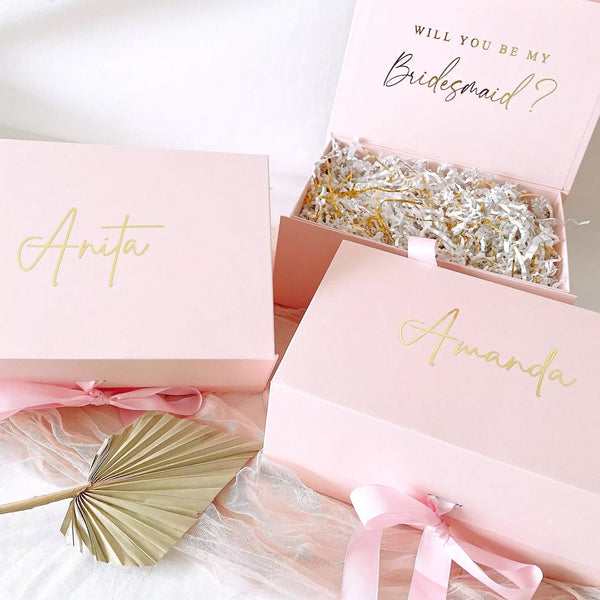 Personalized Luxury Gift Box - Pink