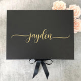 Personalized Luxury Gift Box - Black