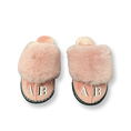 Load image into Gallery viewer, Pink  Double Initial Slippers
