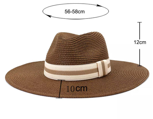 Coffee Personalized Wide Brim Sun Hat