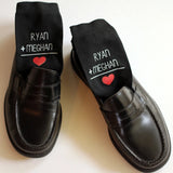 Mens Personalized Valentines Day Socks