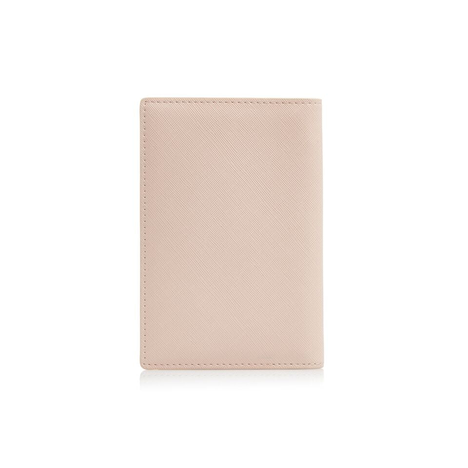 Beige Passport  Holder