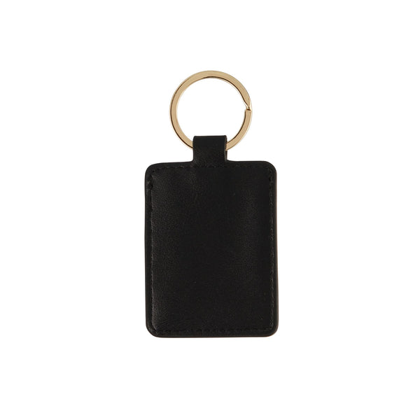 Personalized Black Photo Framed keychain