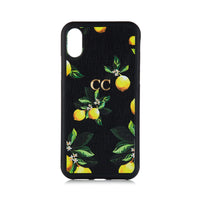 Lemon Bliss Black phone Covers