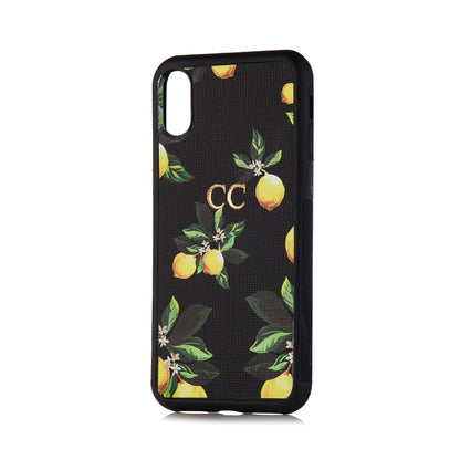 Lemon Bliss Black phone Covers