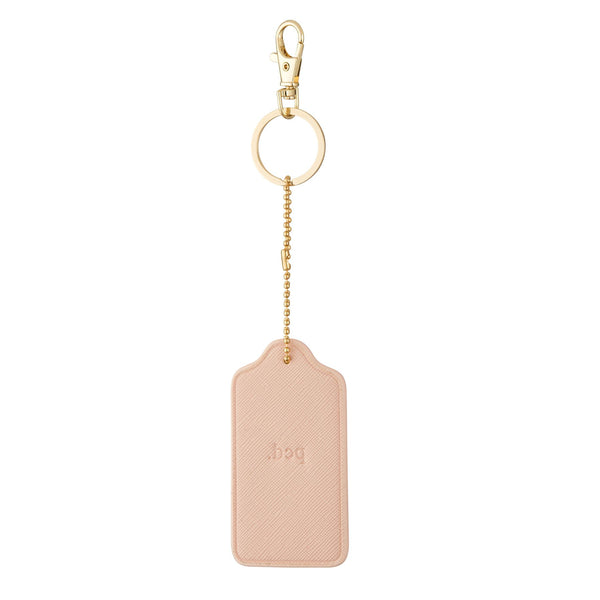 Nude Rectangle Tag Keychain