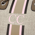 Load image into Gallery viewer, pcd. Striped Canvas Tote Bag - Beige
