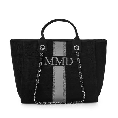 Black Metal Collection Bag - Online  Exclusive