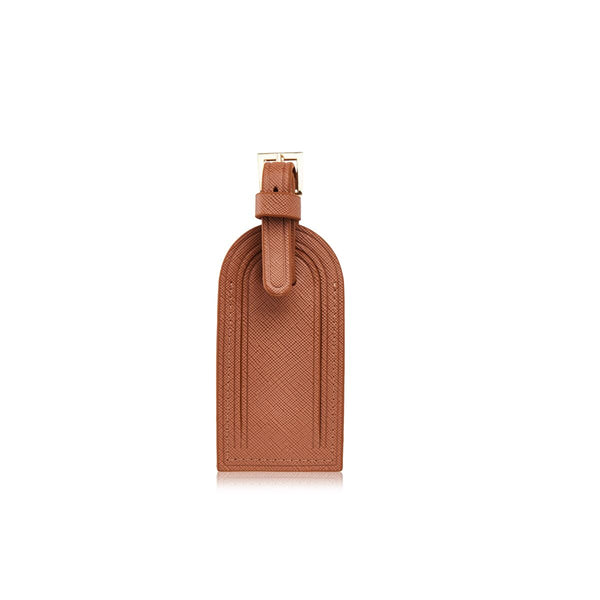 Camel Passport Holder and Luggage Tag Set