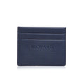 Load image into Gallery viewer, Navy Personalized Leather Cardholder
