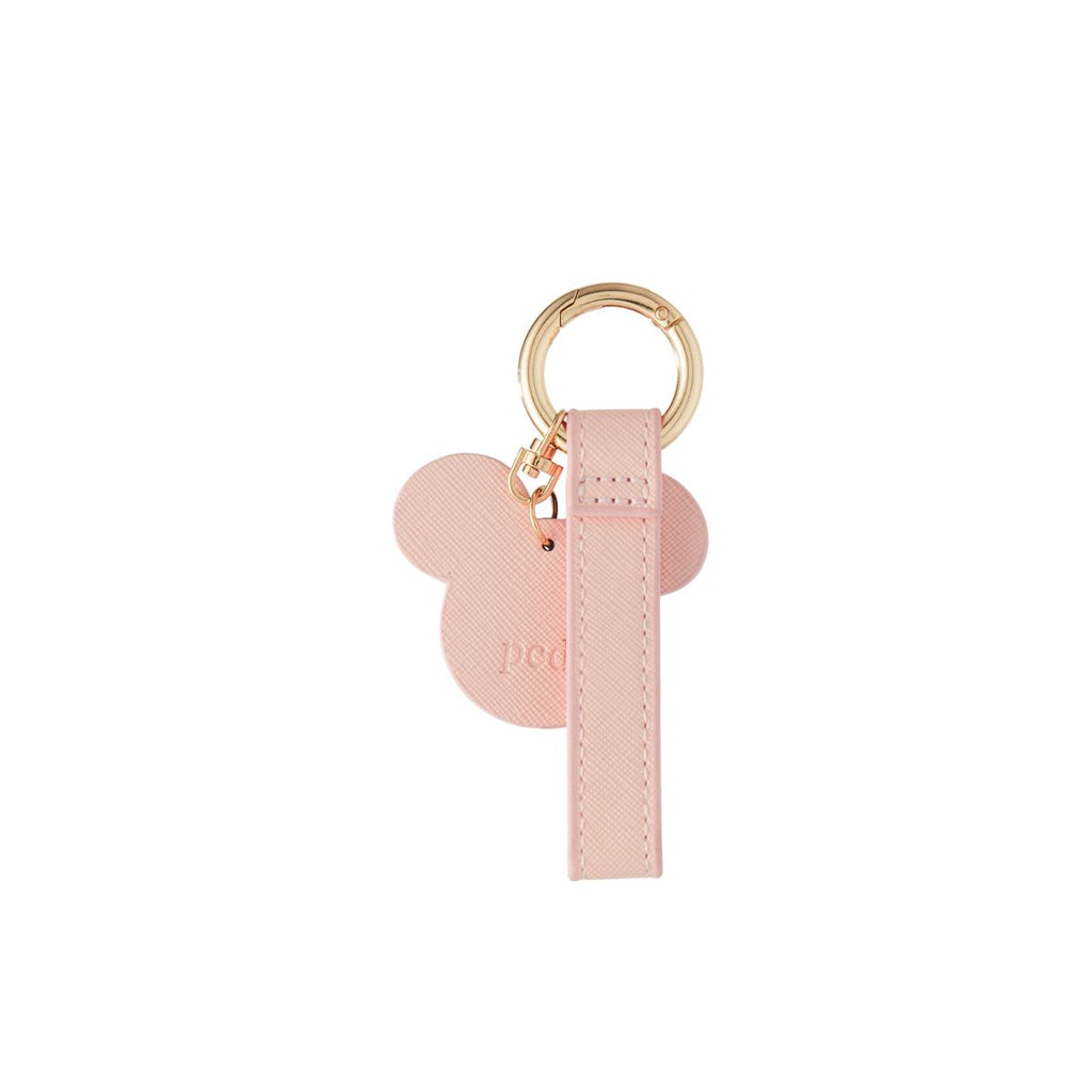 Pink Mouse Key Chain Pink, Red Bow Minnie Keychain