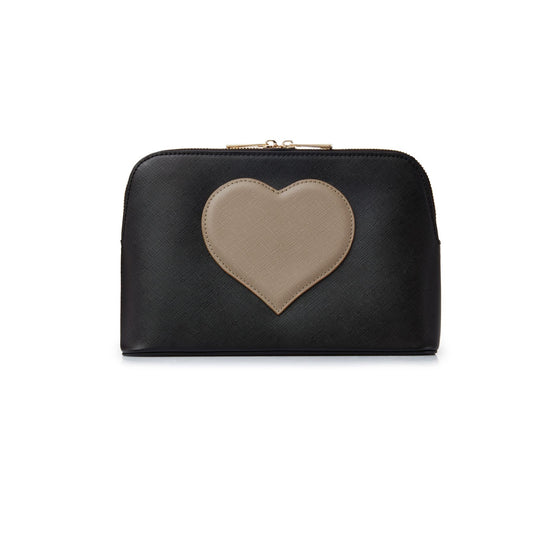 X Large Heart Design Makeup Bag