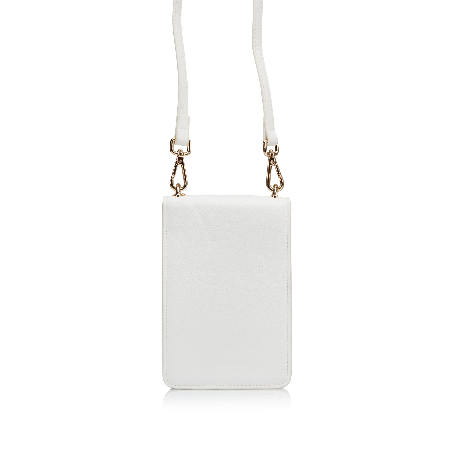 White Rectangle Crossbody Bag