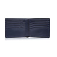 Load image into Gallery viewer, Men's Saffiano Bifold Navy Wallet
